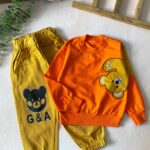 بلوز شلوار خرس خردلی - Image 6