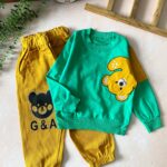 بلوز شلوار خرس خردلی - Image 5