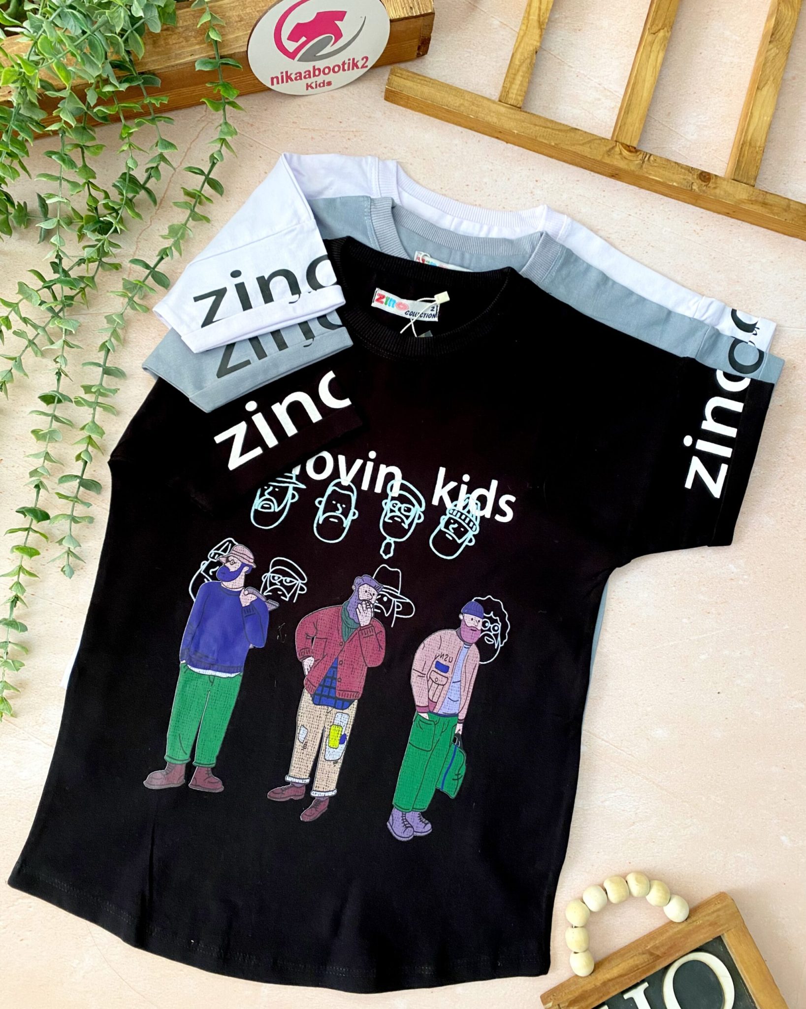 944FC49C-259E-400C-9BC0-CD52B89591D7 تیشرت سه آدمک - Image 1