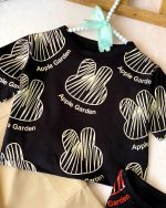 کراپ شلوارکارگوقلبی - Image 2