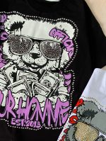 تیشرت شلوارک خرس نگینی - Image 2