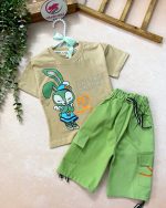 تیشرت شلوارک خرگوش نگینی - Image 7