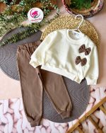 کراپ شلوار بافت پاپیونی - Image 5