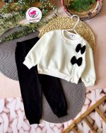 کراپ شلوار بافت پاپیونی - Image 6