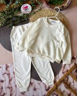 کراپ شلوار بافت پاپیونی - Image 2