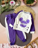 بلوز شلوار میکی دکمه دار - Image 4