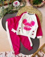 بلوز شلوار میکی دکمه دار - Image 3