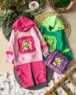 هودی شلوار دختر کلاه اردکی