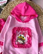 هودی شلوار دختر کلاه اردکی - Image 12