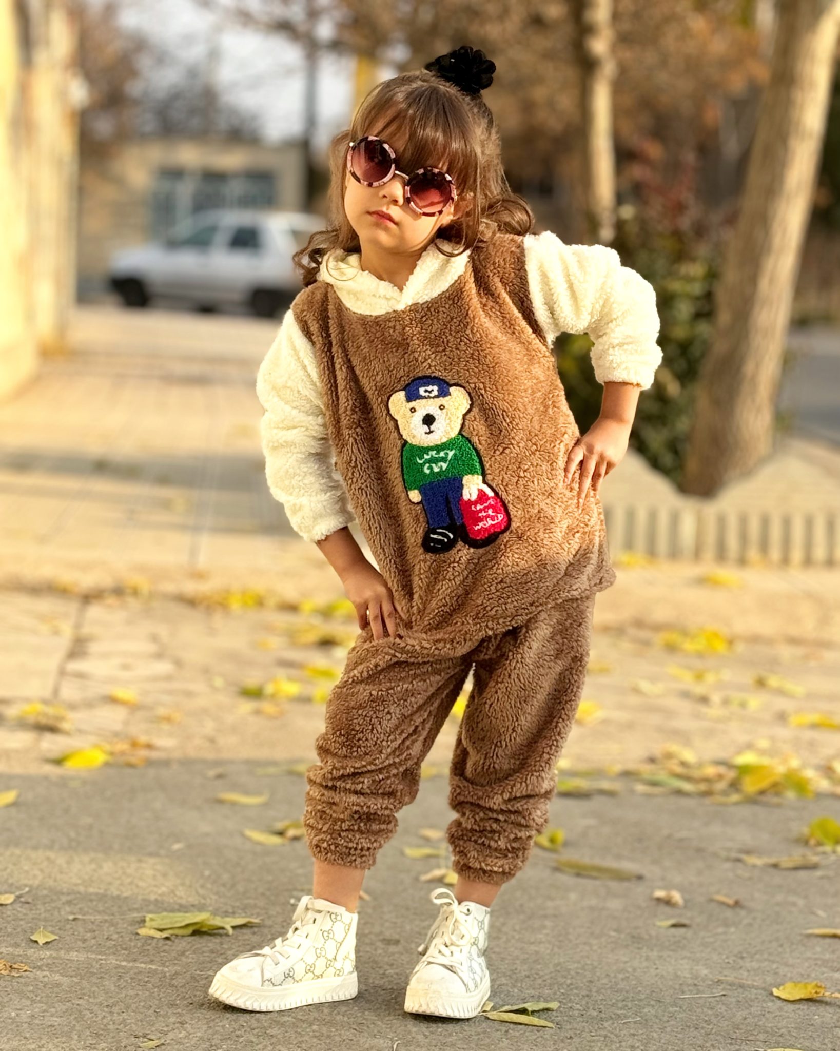 photo-output هودی شلوار خرس پولیشی - Image 1