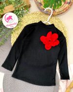 شومیز دامن گل قرمز - Image 2