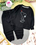 بلوز شلوار اسنوپی بیسکوییتی - Image 5