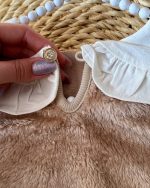 بلوز شلوار پولیشی یقه گل دار - Image 9