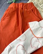 بلوز شلوار قلب و پاپیون - Image 3