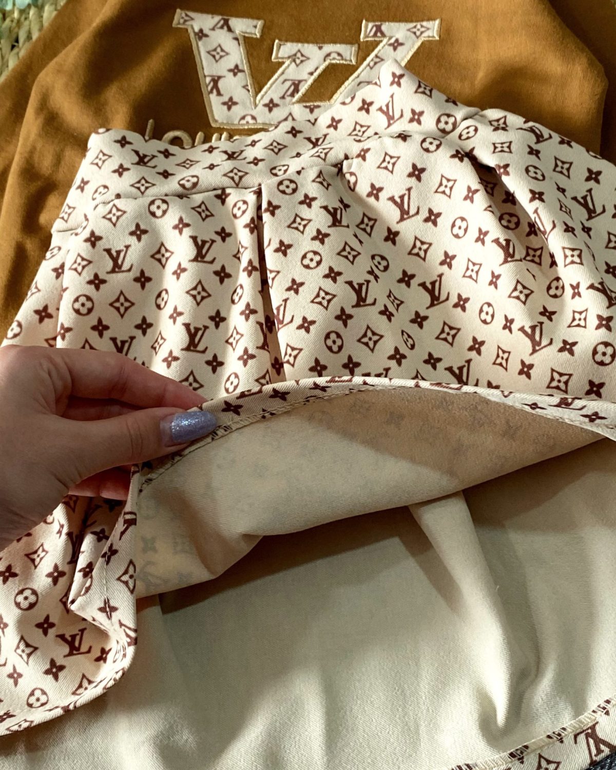 بلوز دامن Louis vuitton - Image 4