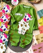 بلوز شلوار گاو پادار