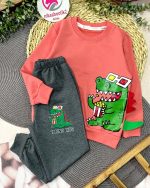 بلوز شلوار تمساح عینکی - Image 4