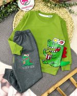 بلوز شلوار تمساح عینکی - Image 2