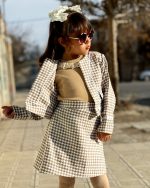 سه تیکه کت دامن توت فرنگی - Image 2