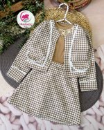 سه تیکه کت دامن توت فرنگی - Image 9