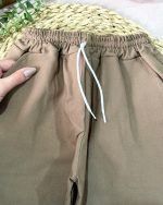 شلوار کتان نوار سفید - Image 2