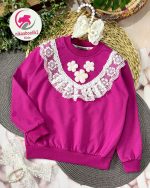 بلوز دورس گل پولکی - Image 4