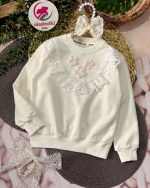 بلوز دورس گل پولکی - Image 6