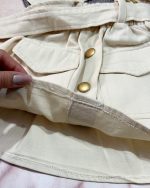 کت دامن سگک دار - Image 2