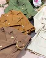 کت دامن سگک دار - Image 5