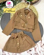 کت دامن سگک دار - Image 8