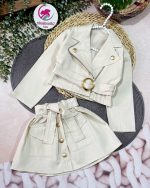 کت دامن سگک دار - Image 11