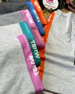 شلوار ملانژ نوار رنگی - Image 3