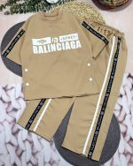 تیشرت شلوار بالنسیاگا نوار مشکی - Image 4