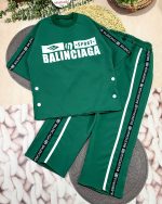 تیشرت شلوار بالنسیاگا نوار مشکی - Image 7