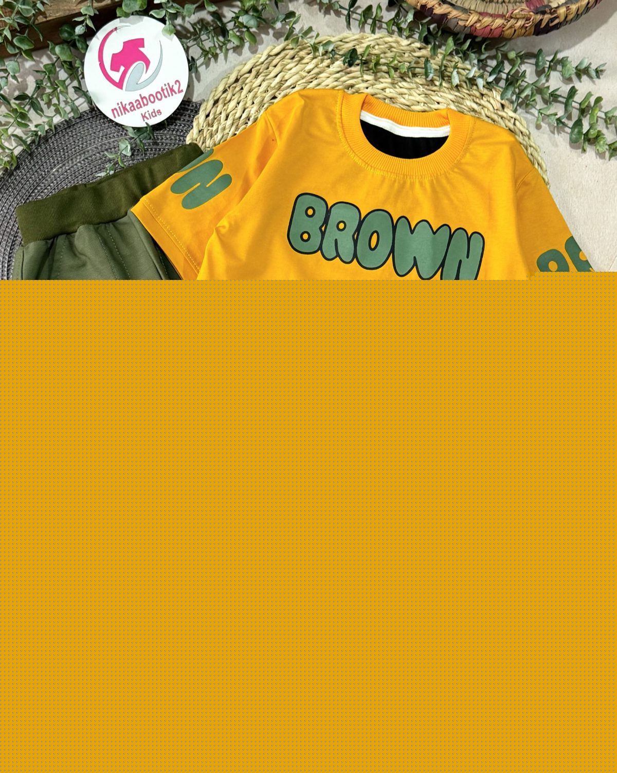 تیشرت شلوار خرس Brown - Image 9