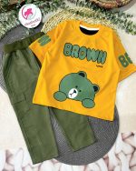 تیشرت شلوار خرس Brown - Image 9