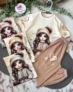 تیشرت شلوار چشم آبی