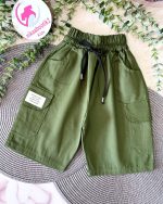 شلوارک کتان - Image 4