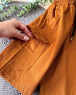 شلوارک کتان - Image 5