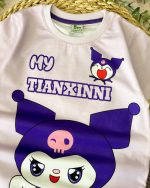 تیشرت شلوار کرومی بنفش - Image 2