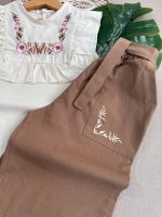 شومیز شلوارک پروانه - Image 7