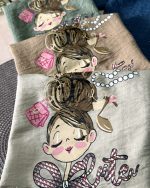 کراپ شلوار دختر مرواریدی - Image 3