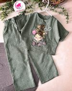 کراپ شلوار دختر مرواریدی - Image 10