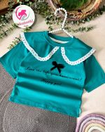 تیشرت یقه گیپوری - Image 5