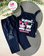 تاپ شلوارک خرس و کرومی - Image 4