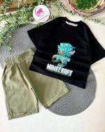 تیشرت شلوارک ماینکرافت - Image 5