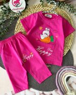 تیشرت شلوارک هویج و خرگوش - Image 4