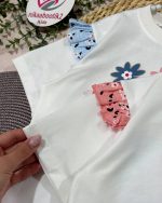 تیشرت شلوار گلدون - Image 5