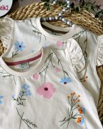 کراپ شلوارک شکوفه - Image 4