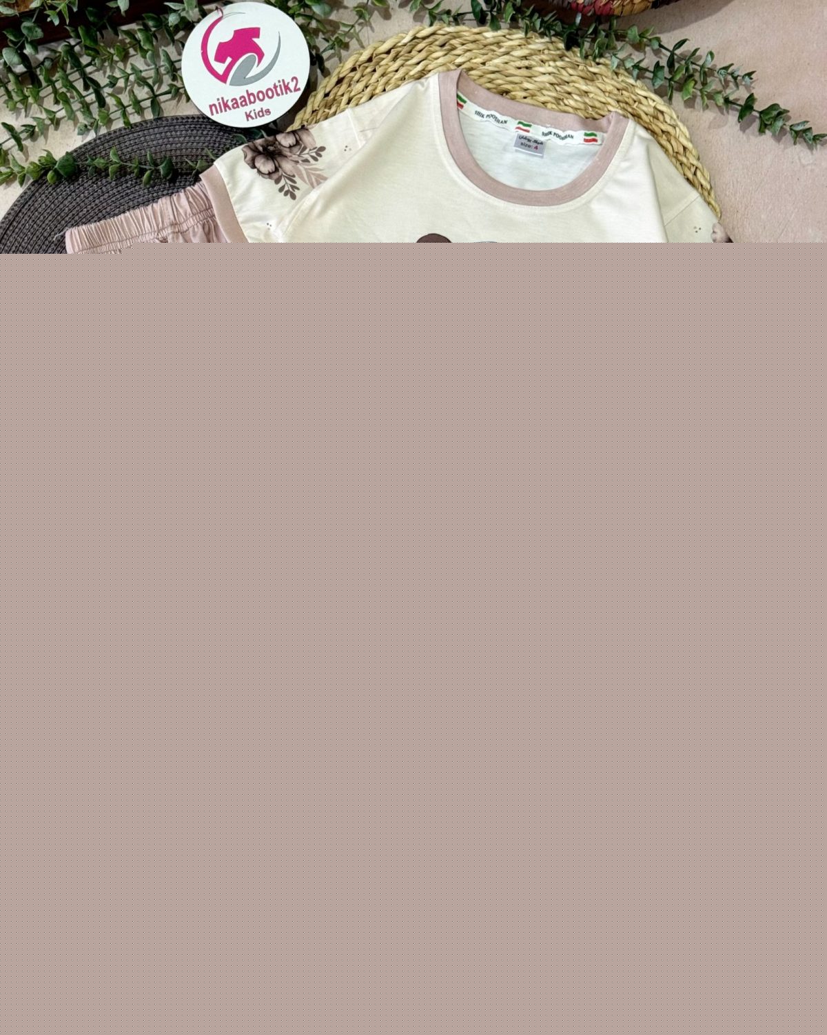 تیشرت شلوار دختر انیمه - Image 4